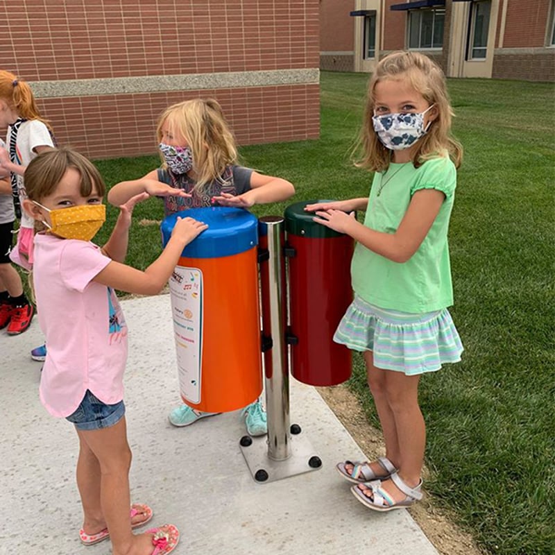 Outdoor Musical Playgrounds In Eight Elementary Schools preview 5